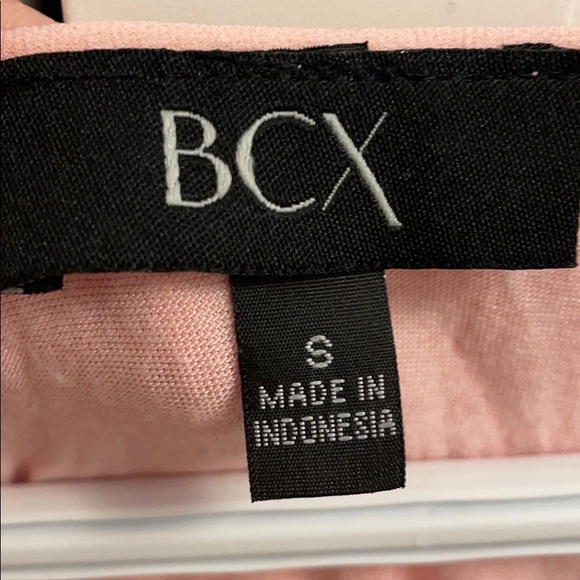 Pink Fancy Sleeveless Flowy BCX Tank Top - Picture 2 of 9